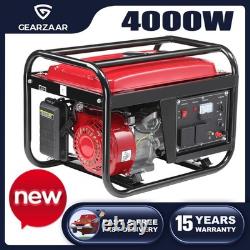 4kw Petrol Inverter Generator Portable Open Frame Emergency Home Backup Camping