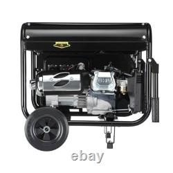5000W 7HP Petrol Generator & Wheels Handrail Electric Start 274CC Portable NEW