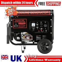 5000W Portable Petrol Generator 4-Stroke for Camping, RV Travel, Home, Jobsites
