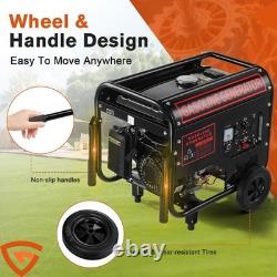 5000W Portable Petrol Generator 4-Stroke for Camping, RV Travel, Home, Jobsites