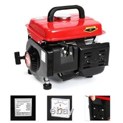 550W Petrol Generator 2-Stroke Portable Gasoline Power 230V Home Camping Backup