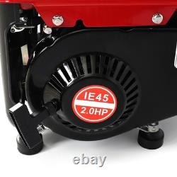 550W Petrol Generator 2-Stroke Portable Gasoline Power 230V Home Camping Backup