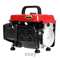 550W Petrol Generator 2-Stroke Portable Gasoline Power 230V Home Camping Backup