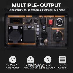 5KW 5.5KVA Petrol Inverter Generator Silent Portable E-Start for Camping outdoor