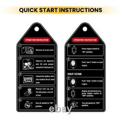 5KW 5.5KVA Petrol Inverter Generator Silent Portable E-Start for Camping outdoor