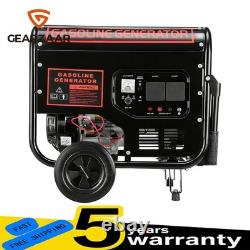 5kW Petrol Generator, 220V 8hp 274cc Electric Start Building Worksite Open Frame