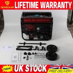 5kwith3.5kw 15L/0.6L Portable Petrol Generator with Electric Start 274cc GEARZAAR