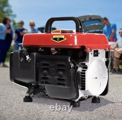 600W Inverter Generator Silent Petrol Generator Portable Camping Emergency