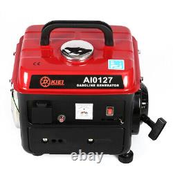 600W Petrol Generator Portable Suitcase Inverter 2Stroke 2HP Quiet Camping Power