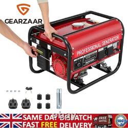 6500W 7.5HP Petrol Generator Portable 4 Stroke Storm Flood Weather Backup Power