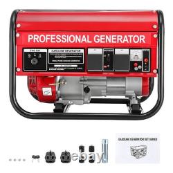 6500w 274cc 4-stroke 7.5hp Ohv Petrol Engine Generator Portable 15l Camping New