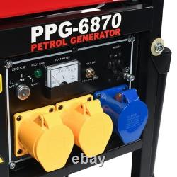 6.87 kVA Portable Petrol Generator with Electric Start