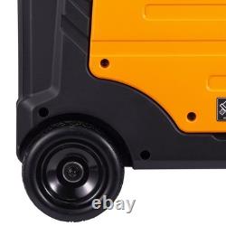7500W 8000W Inverter Petrol Generator Portable with wheels E-start ATS Interface