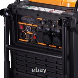 7500W 8000W Inverter Petrol Generator Portable with wheels E-start ATS Interface