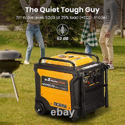 7500W 8000W Portable Inverter Generator Petrol E-start + ATS Interface +ECO Mode