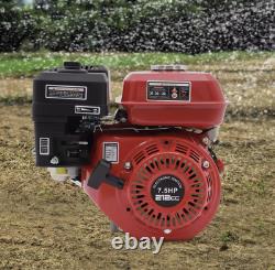 7.5HP 4-Stroke Petrol Engine Pull Start For Generators, Water Pump & Vibrators