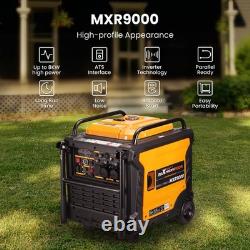 8000W Portable Inverter Generator Petrol E-start + ATS Interface For Camping RV