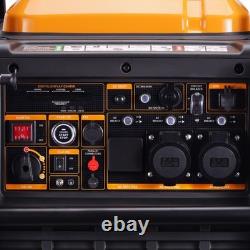 8000W Portable Inverter Generator Petrol E-start + ATS Interface For Camping RV