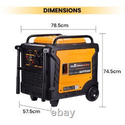 8000W Portable Inverter Generator Petrol E-start + ATS Interface For Camping RV