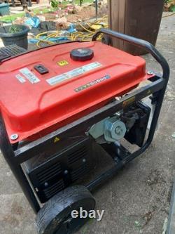 8.125KVA 3-phase portable petrol generator with electric start