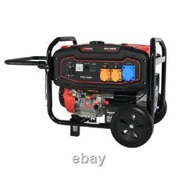 9.9 kVA Portable Petrol Generator 7.5kW Output, 115V/230V Dual Voltage