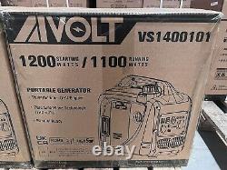 AIVOLT 1200W Petrol Inverter Generator 4 Stroke Portable Silent Suitcase for Use