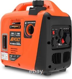 AIVOLT 1200W Petrol Inverter Generator 4 Stroke Portable Super Quiet Camping