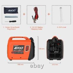 AIVOLT 3300W Petrol Inverter Generator 4 Stroke Portable Generator for Camping