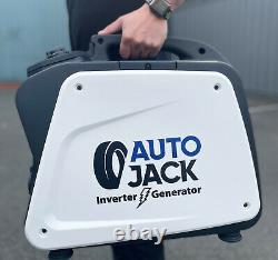 Autojack 2000W Petrol Inverter Generator with 4 Stroke Motor 240V Portable Genie