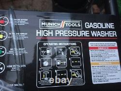 BRAND NEW Munich Tools gasoline professional high pressure washer
