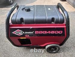 BRIGGS & STRATTON BSQ4500 PRO SILENT GENERATOR. ONLY 34Hrs. USE FROM NEW