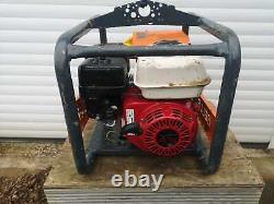 Belle GPX3400 3.4kVA Generator with a Honda Petrol Engine, 230/110V, Year 2018