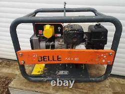 Belle GPX3400 3.4kVA Generator with a Honda Petrol Engine, 230/110V, Year 2018