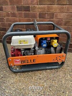 Belle Petrol Generator Honda GX200 Belle GPX 3400 3.4 KVA 110v / 240v