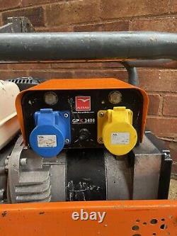 Belle Petrol Generator Honda GX200 Belle GPX 3400 3.4 KVA 110v / 240v