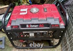 Bohmer AG-6500W Petrol Generator 2800w 8Hp Portable Outdoor 11 litre tank