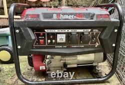Bohmer AG-6500W Petrol Generator 2800w 8Hp Portable Outdoor 11 litre tank