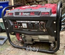 Bohmer AG-6500W Petrol Generator 2800w 8Hp Portable Outdoor 11 litre tank