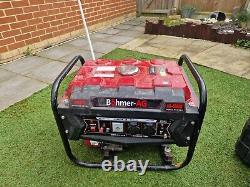 Böhmer-AG 6500W-e Petrol Generator with Electric start Portable Outdoor 4 stroke