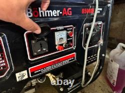 Böhmer-AG 9000W-E Petrol Generator 8.5Kw 12V DC Output Electric Key Start -1 UK