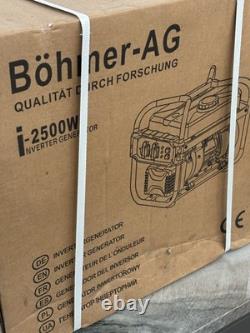 Bohmer-AG Portable Inverter Generator I2500W for Petrol