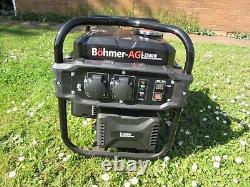 Böhmer-AGi 2500W Petrol 240v Portable Generator Quiet