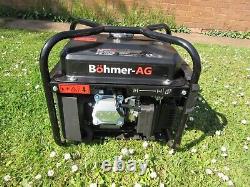 Böhmer-AGi 2500W Petrol 240v Portable Generator Quiet