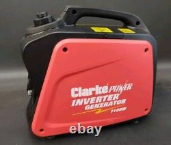 CLARKE POWER 1100W INVERTER GENERATOR Model IG1200D Latest Model New