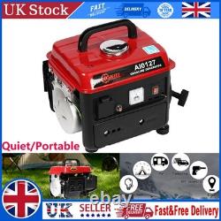Camping Silent Petrol Gasoline Generator Portable 2 Stroke Engine Emergency 230V