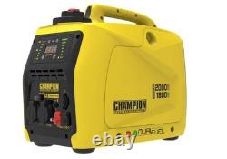 Champion 2000 Watt LPG Dual Fuel Generator Inverter Portable Generator