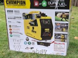 Champion 2000 Watt LPG Dual Fuel Generator Inverter Portable Generator