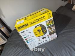 Champion 2200W Petrol Portable Inverter Generator, Mighty Atom, Suitcase Camping