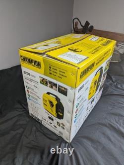 Champion 2200W Petrol Portable Inverter Generator, Mighty Atom, Suitcase Camping