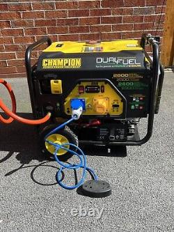 Champion 2800 Watt Petrol / LPG Dual Fuel Portable Generator, Electric Start